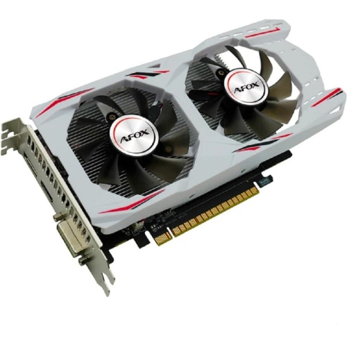 Видеокарта AFOX GTX1050Ti 4GB Gaming (AF1050TI-4096D5H7-V8/H2-V6) GDDR5 128Bit DVI/HDMI DP ATX Dual Fan RTL