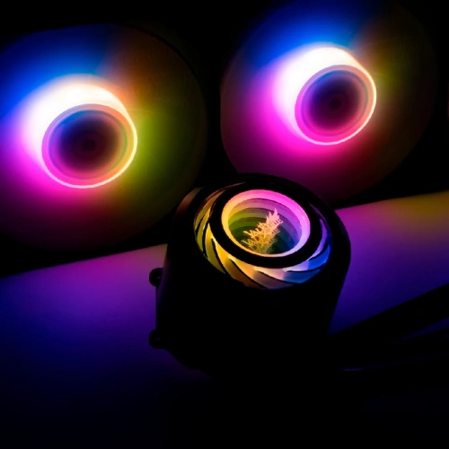 СВО Valkyrie Jarn 240 ARGB Black (HW C240) / 2x120mm ARGB fans, 700-1850RPM, 75CFM, 34dBA, 250W TDP