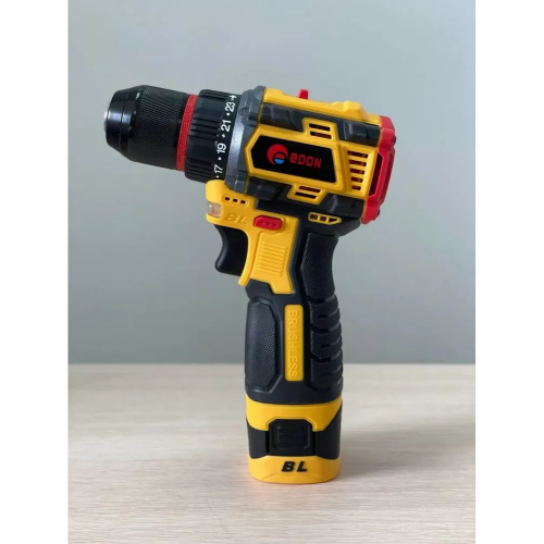 Дрель-шуруповерт EDON AD-16BL черный/желтый 24891