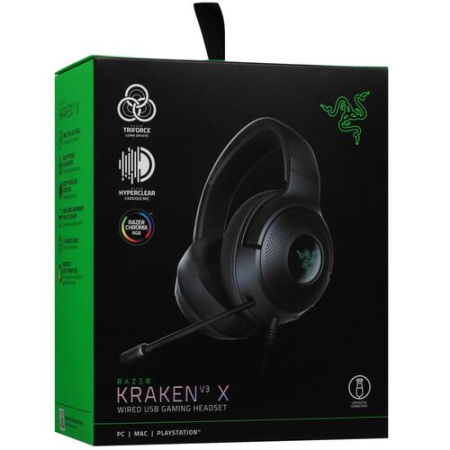 Проводные наушники Razer V3 X черный