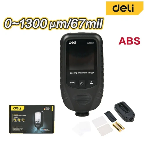 Толщиномер лакокрасочных покрытий Deli DL333301