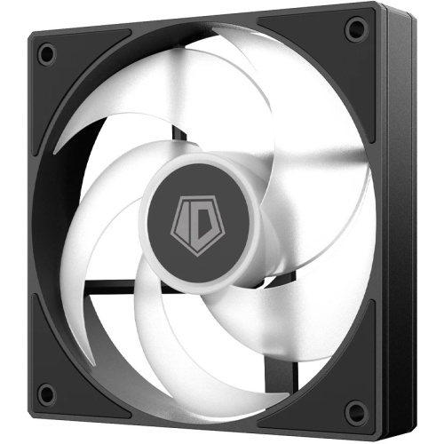 Вентилятор ID-COOLING AS-120-ARGB-K Trio (3 pcs, 120mm, 2000rpm, 58.0 CFM, 27.2 дБ, PWM 4-pin, ARGB, black)