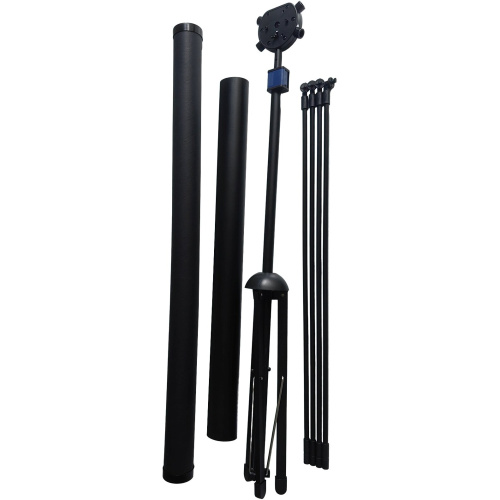 Экран на треноге Cactus CS-PSTX-112x199 X-type 16:9 напольный натяжной черный