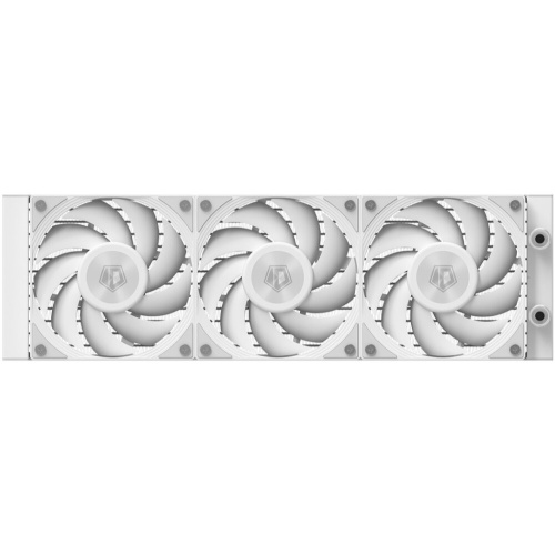 СВО ID-COOLING DX360 Max White LGA1700/1200/115X/AM4/AM5 (TDP 350W, ARGB Pump, PWM, Triple Fan 120mm, белый) RET