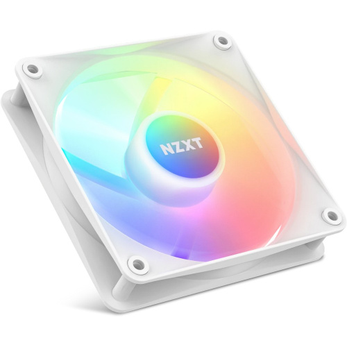 Кулер NZXT F120 RGB Core (RF-C12SF-W1) (120x120x25mm, 4-pin PWM, 78.86CFM, 33.88dBA, 1800RPM, White)