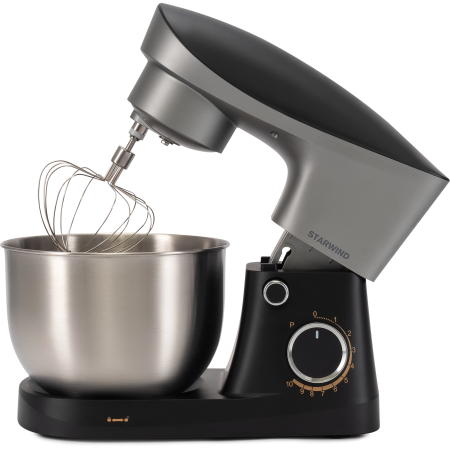 Миксер StarWind SPM2251 черный/серебристый