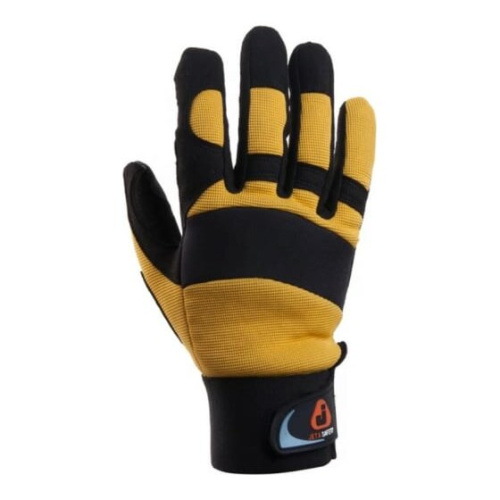 Перчатки защитные от вибрации Jeta Safety JAV01-VP-9/L швы Кевлар р.L/9