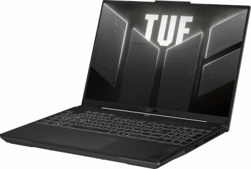 Ноутбук Asus Tuf Gaming F16 FX607VJ-RL013 (90NR0MZ6-M000F0 Core 5 210H 16Gb SSD512 ГБGb Nvidia GeForce RTX 3050 6Gb 16" IPS FHD+ (1920x1200) без ОС grey