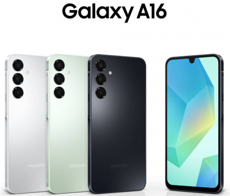 Смартфон Samsung Galaxy A16 4/128 Гб Черный