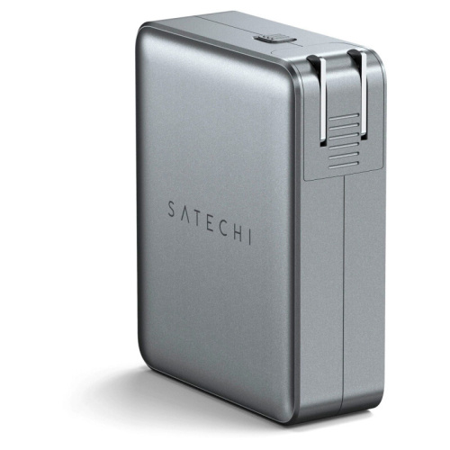 Зарядное устройство Satechi 145W USB-C 4-Port GAN Travel Charger ST-W145GTM Space Gray
