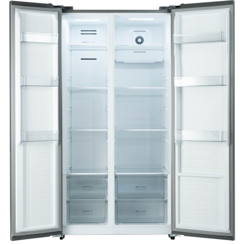 Холодильник Бирюса SBS 541 TBG черное стекло