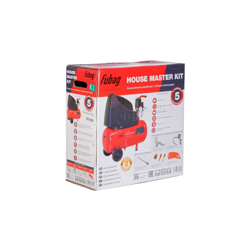 Компрессор поршневой FUBAG House Master Kit (646029)