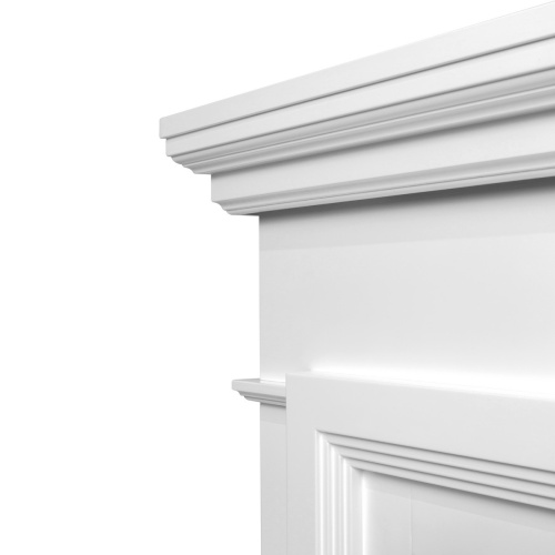 Электрокамин RealFlame Marco 25,5/26 WT белый с очагом Evrika 25,5 LED