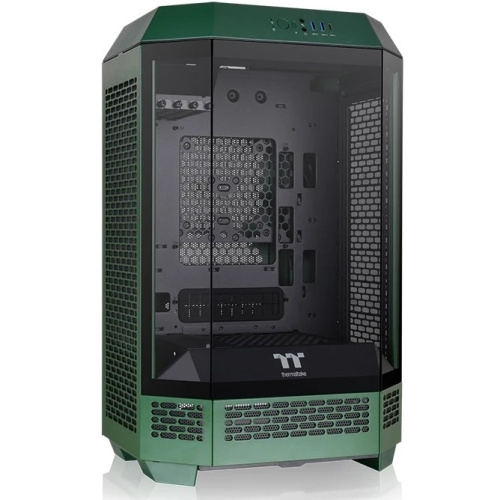 Корпус Thermaltake The Tower 300 Racing Green (CA-1Y4-00SCWN-00) зеленый без БП miniITX 7x120mm 5x140mm 2xUSB3.0 audio bott PSU