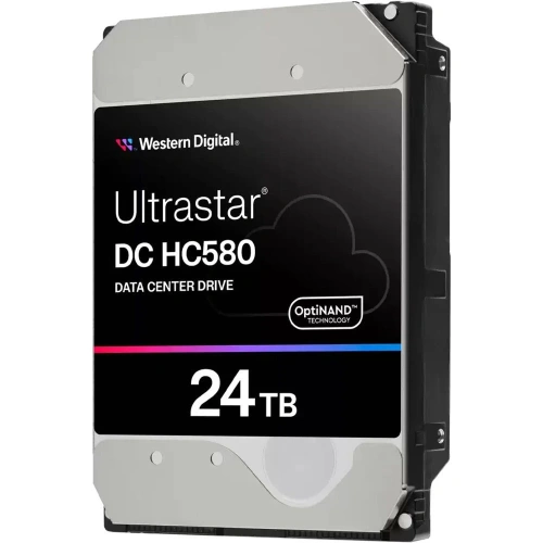 HDD WESTERN DIGITAL DC HC580 WUH722424ALE604_0F62819 24TB SATA 7200RPM 6GB/S 512MB