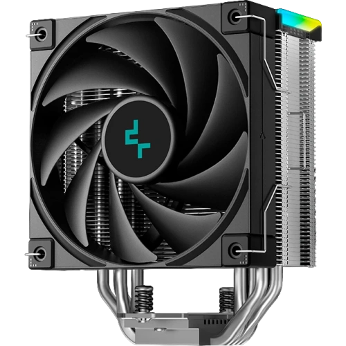 Кулер DEEPCOOL AK400 Digital SE LGA1700/1200/115X/AM5/AM4 (TDP 220W, PWM, Fan 120mm, 4 тепл. трубки, ARGB, черный) Ret
