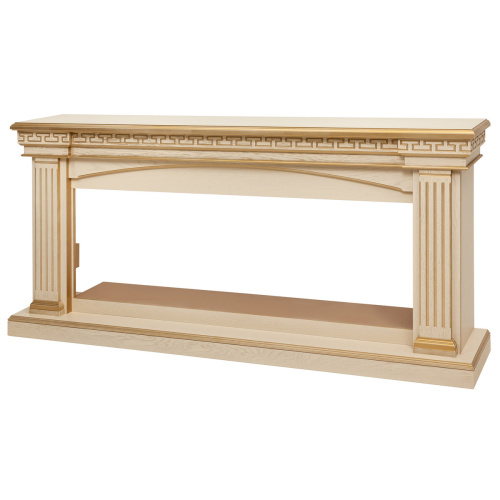 Портал каминный из МДФ RealFlame Callisto 52, МДФ, белый дуб, для очага Joker 52