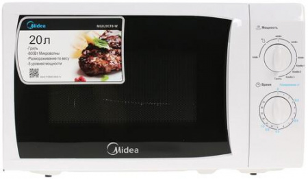 Микроволновая печь Midea MG820CFB-W белый