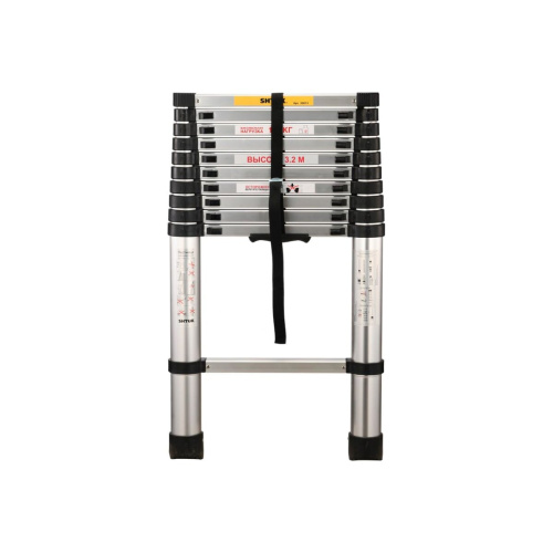 Лестница телескопическая SHTOK 20013 3.2м без чехла