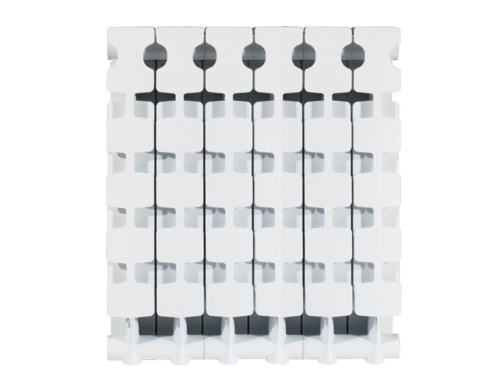 Алюминиевый радиатор отопления Fondital 500/100 Exclusivo D3 Plus 6 секций