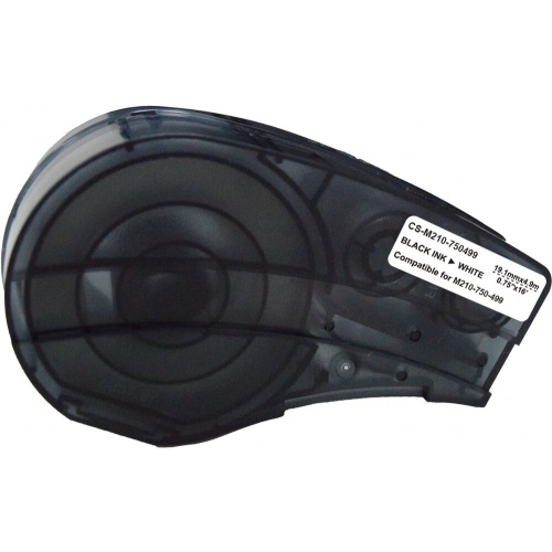 Картридж ленточный Cactus CS-M210-750499 M210-750-499 черный на белом 19.1x4.9 для Brady M210/M211/M210-LAB