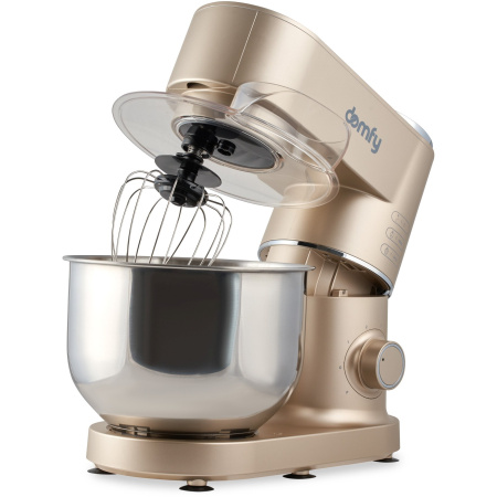 Миксер планетарный Domfy DSC-KM301 золотистый