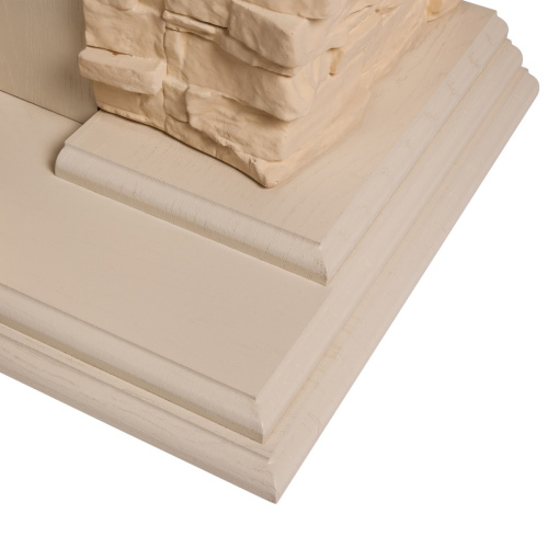 Электрокамин RealFlame Neapolis WT айвори с очагом Majestic Lux Black