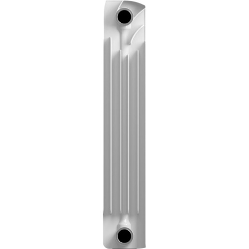 Биметаллический радиатор отопления Rifar Base 500 боковое подключение 10 секций белый RAL 9016