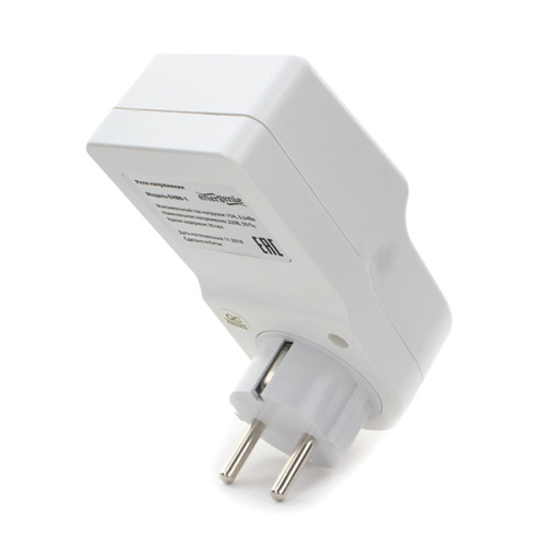 Реле напряжения Energenie EHB8-1 16A белое