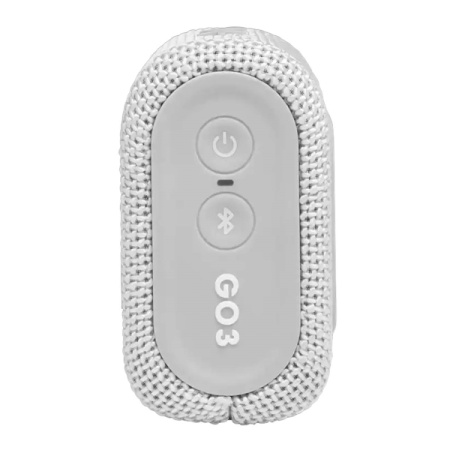Портативная колонка JBL GO 3 белый (JBLGO3WHT)