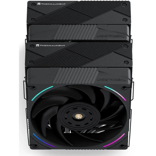 Кулер Thermalright Phantom Spirit 120 Evo (PS120-Evo) ARGB Soc-AM5/AM4/1151/1200/1700 черный 4-pin 25.6dB Al+Cu 765gr Ret