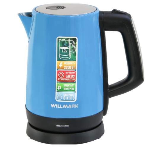 Чайник WILLMARK WEK-1758S голубой