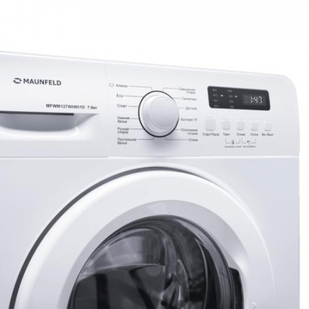 Стиральная машина MAUNFELD MFWM127WH051D белый