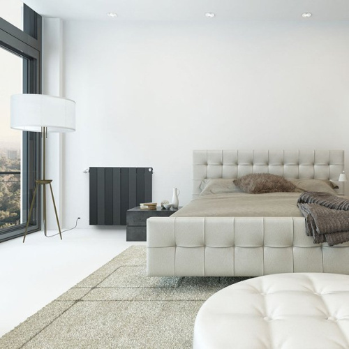 Биметаллический радиатор отопления  Royal Thermo Pianoforte 500 Vd 4 Секции Noir Sable