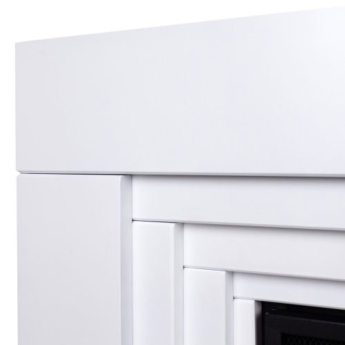 Электрокамин RealFlame Stanley 26 WT белый с очагом Moonblaze Black