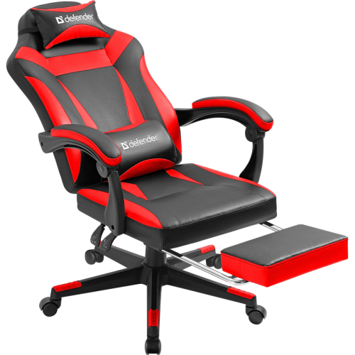 Кресло DEFENDER Cruiser (64344) игровое Black/Red PU