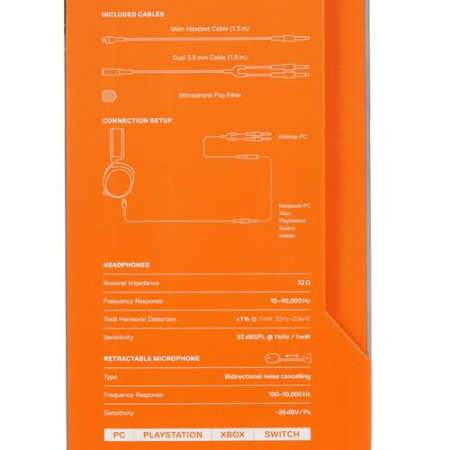 Проводные наушники SteelSeries Arctis Prime черный