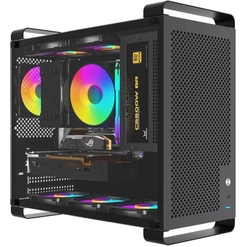 Корпус Accord ACC-GCUB4, mATX, без БП, черный