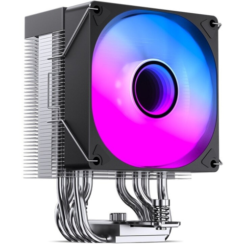 Кулер JONSBO CR-1400 V2 Color Black LGA1700/1200/115X/AM5/AM4 (TDP 180W, PWM, 92mm Dynamic Multi-Color LED Fan, 4 тепловые трубки, 4-pin) Re
