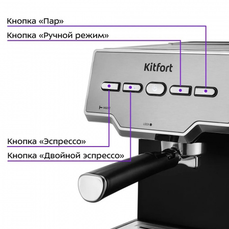 Кофеварка Kitfort Кт-7255
