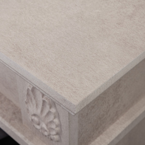 Электрокамин RealFlame Adelaida WT белый камень с очагом Oregan 3D