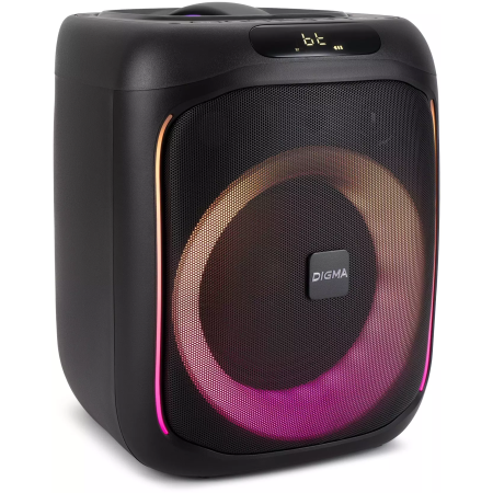 Минисистема Digma D-MC1700 черный