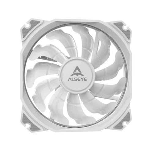 Комплект вентиляторов Alseye M120-P Kit (AS.04.01.0039) 120 мм, 1700rpm, 33 дБ, 4-pin PWM + 3-pin 5V ARGB, 3шт, ARGB