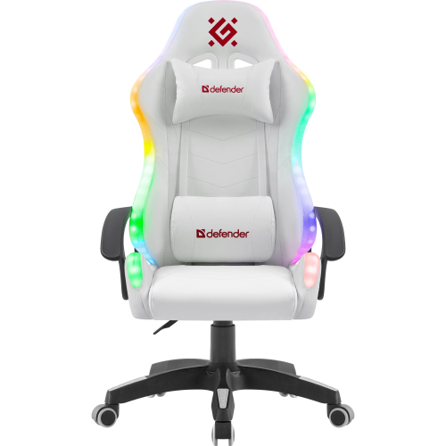Игровое кресло Defender Factor X RGB 64046 White