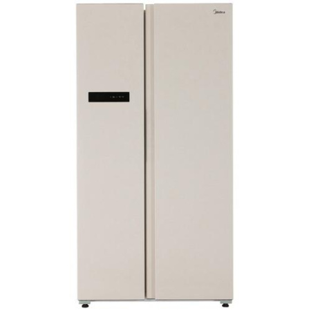Холодильник Side by Side   Midea MDRS791MIE33 бежевый