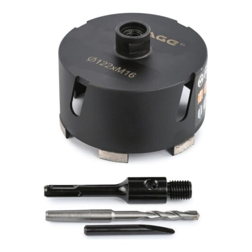 Коронка алмазная по бетону VIRA 559530 122 мм