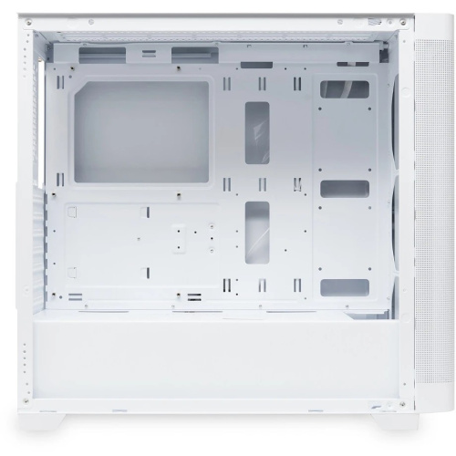 Корпус HSPD M740 (M740-TGWH), без БП, Mesh Mid Tower, White, TG, 0.6 SPCC, no fans, E-ATX, ATX, mITX, 170/400/200mm, 4x2.5", 2x3.5"