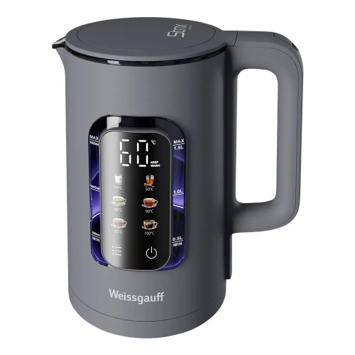 Электрочайник Weissgauff WK 1500 Dt Touch BodyCool