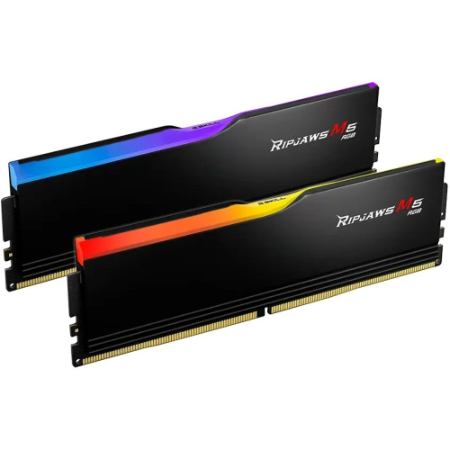 ОЗУ G.SKILL Ripjaws M5 RGB (F5-6400J3239G32GX2-RM5RK) 64GB (2x32GB) DDR5 6400MHz CL32 (32-39-39-102) 1.4V / Black