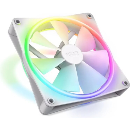 Кулер NZXT F140 RGB Duo (RF-D14SF-W1) (140x140x25mm, 4-pin PWM, 84.75CFM, 36dBA, 1800RPM, White)